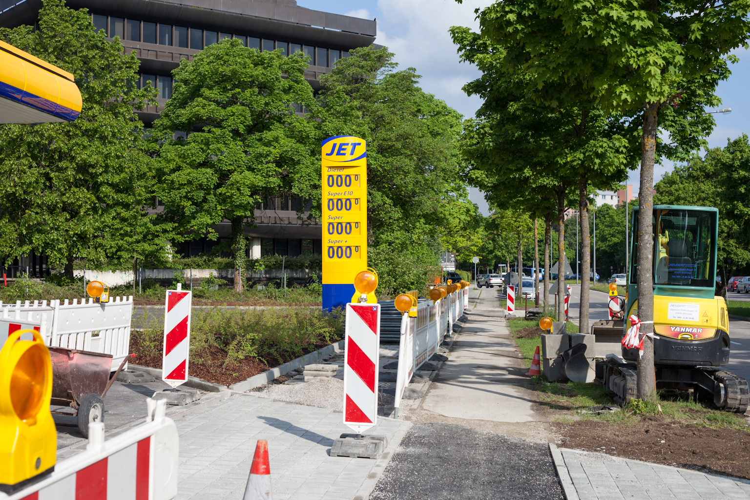 JET-Tankstelle am Karl-Marx-Ring