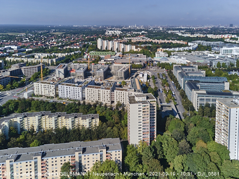 19.09.2021 - unser PerlachPlaza in Neuperlach ist noch im Aufbau