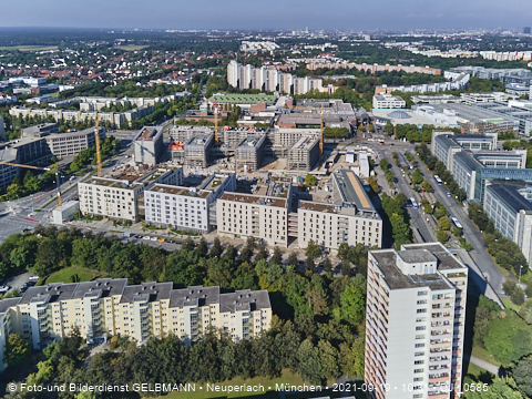 19.09.2021 - unser PerlachPlaza in Neuperlach ist noch im Aufbau