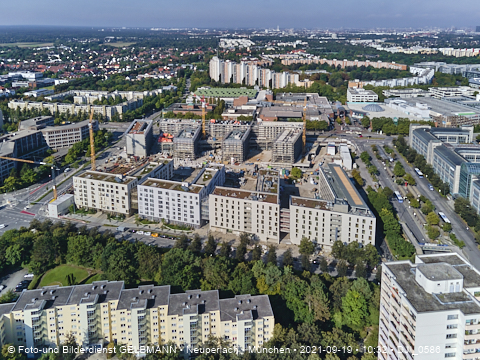 19.09.2021 - unser PerlachPlaza in Neuperlach ist noch im Aufbau