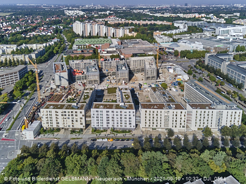 19.09.2021 - unser PerlachPlaza in Neuperlach ist noch im Aufbau