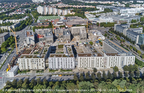 19.09.2021 - unser PerlachPlaza in Neuperlach ist noch im Aufbau