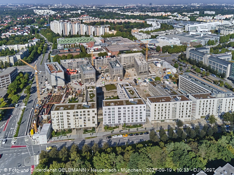 19.09.2021 - unser PerlachPlaza in Neuperlach ist noch im Aufbau
