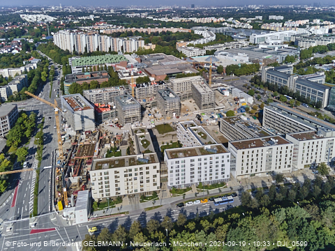 19.09.2021 - unser PerlachPlaza in Neuperlach ist noch im Aufbau