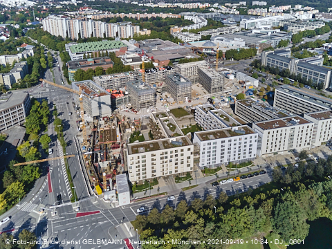 19.09.2021 - unser PerlachPlaza in Neuperlach ist noch im Aufbau