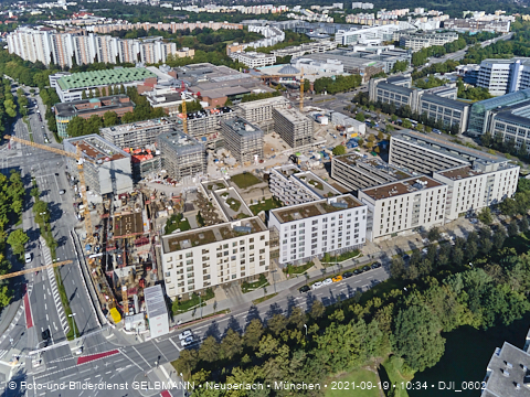 19.09.2021 - unser PerlachPlaza in Neuperlach ist noch im Aufbau