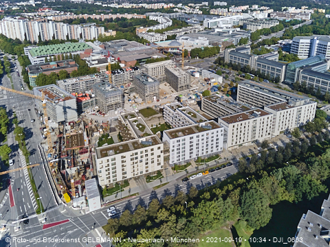 19.09.2021 - unser PerlachPlaza in Neuperlach ist noch im Aufbau