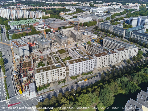 19.09.2021 - unser PerlachPlaza in Neuperlach ist noch im Aufbau