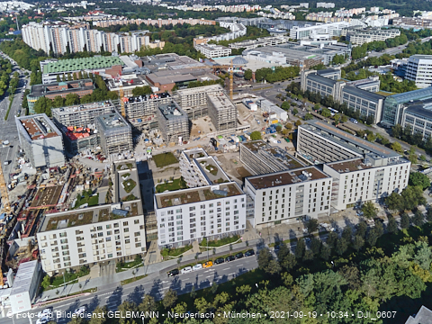 19.09.2021 - unser PerlachPlaza in Neuperlach ist noch im Aufbau