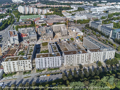19.09.2021 - unser PerlachPlaza in Neuperlach ist noch im Aufbau