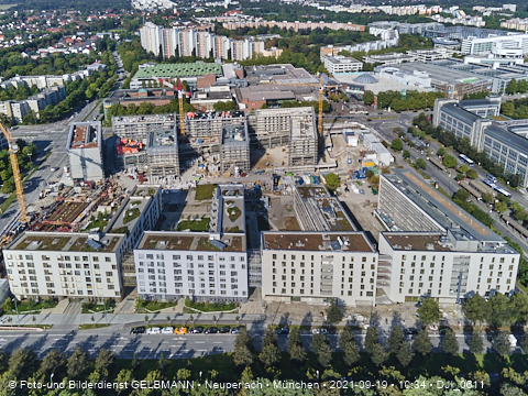 19.09.2021 - unser PerlachPlaza in Neuperlach ist noch im Aufbau