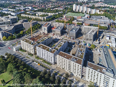 19.09.2021 - unser PerlachPlaza in Neuperlach ist noch im Aufbau