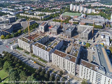 19.09.2021 - unser PerlachPlaza in Neuperlach ist noch im Aufbau