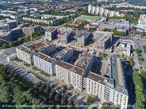 19.09.2021 - unser PerlachPlaza in Neuperlach ist noch im Aufbau
