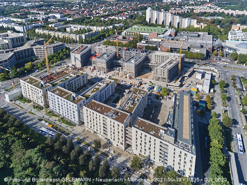 19.09.2021 - unser PerlachPlaza in Neuperlach ist noch im Aufbau