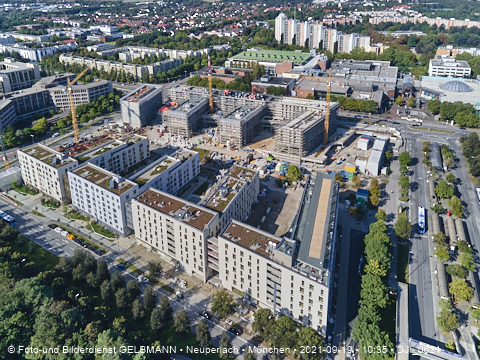 19.09.2021 - unser PerlachPlaza in Neuperlach ist noch im Aufbau