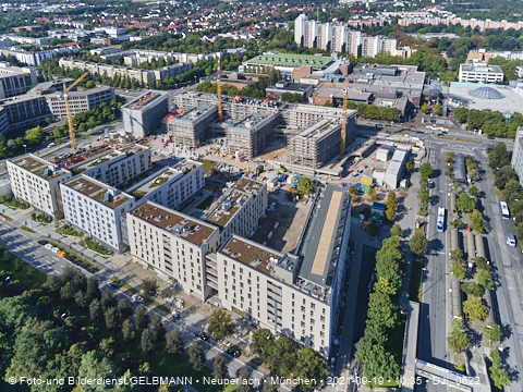 19.09.2021 - unser PerlachPlaza in Neuperlach ist noch im Aufbau