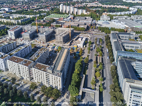 19.09.2021 - unser PerlachPlaza in Neuperlach ist noch im Aufbau