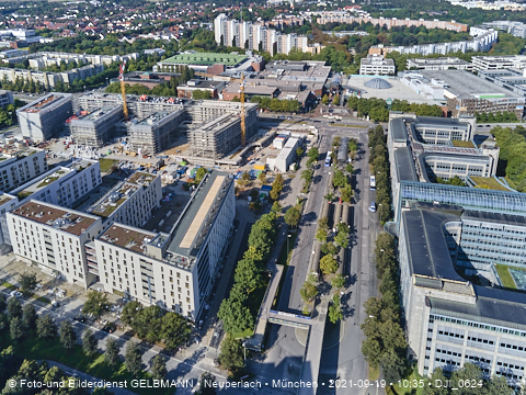 19.09.2021 - unser PerlachPlaza in Neuperlach ist noch im Aufbau
