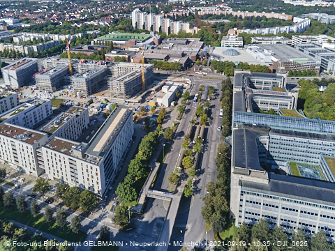 19.09.2021 - unser PerlachPlaza in Neuperlach ist noch im Aufbau