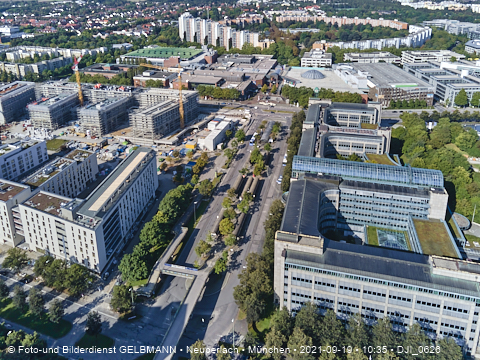 19.09.2021 - unser PerlachPlaza in Neuperlach ist noch im Aufbau
