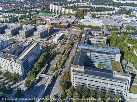 19.09.2021 - unser PerlachPlaza in Neuperlach ist noch im Aufbau