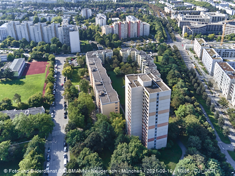 19.09.2021 - unser PerlachPlaza in Neuperlach ist noch im Aufbau