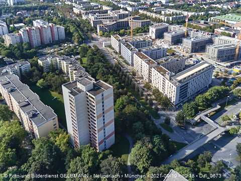 19.09.2021 - unser PerlachPlaza in Neuperlach ist noch im Aufbau