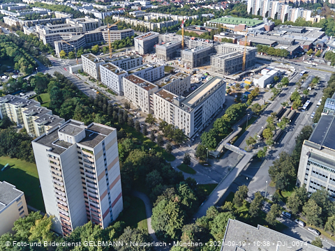 19.09.2021 - unser PerlachPlaza in Neuperlach ist noch im Aufbau
