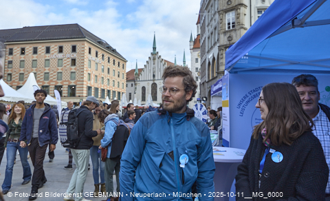 11.10.2025 - Da sein für München MSG auf demMarienplatz