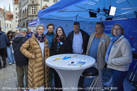 11.10.2025 - Da sein für München MSG auf demMarienplatz