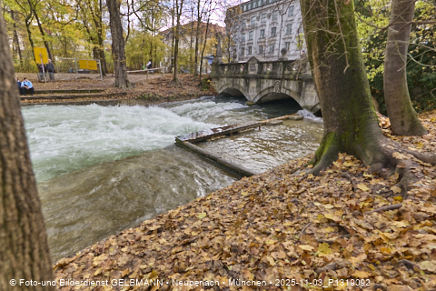 03.11.2025 - Die Eisbachwelle ist keine Welle mehr