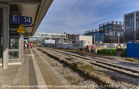14.11.2025 - Ostbahnhof neue Gleise für die Stammstrecke 2