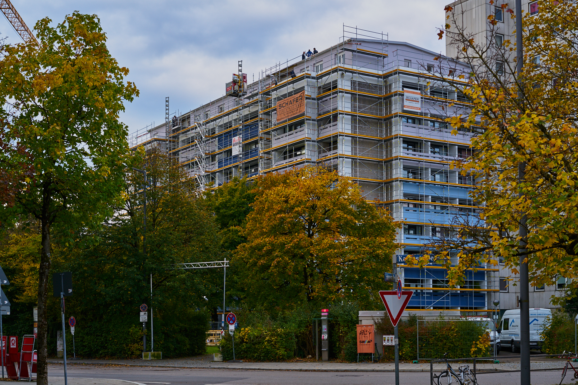 Kafka-Aufstockung in Neuperlach