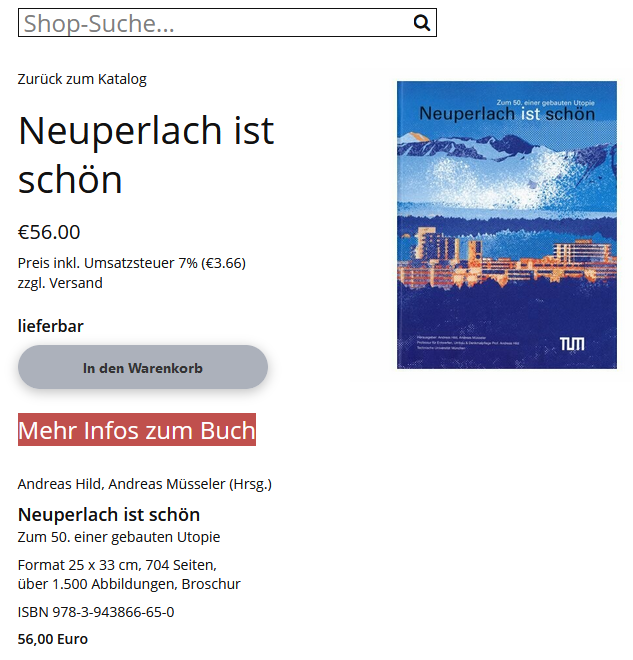 Neuperlach ist schön Buch